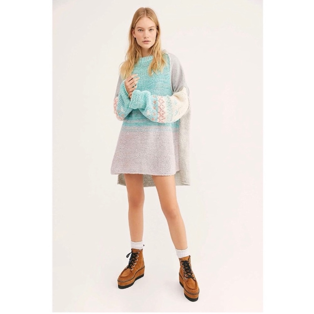 NWT Free People Polar Opposites Sweater